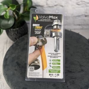 OEM ValvoMax quick oil drain system plug M14-1.50